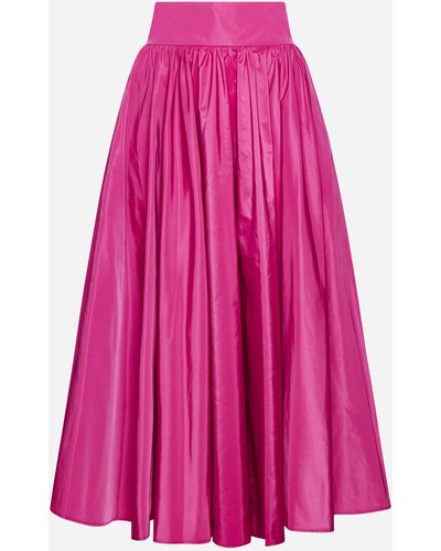 Blanca Vita Grevillea Taffeta Full Skirt - Pink