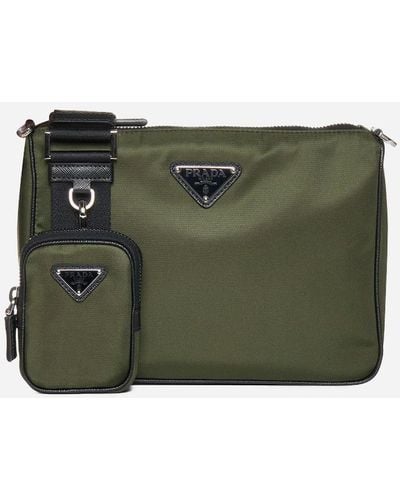 Prada Re-nylon Shoulder Bag - Green