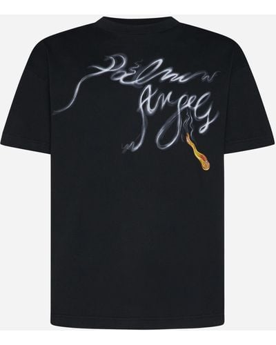 Palm Angels T-Shirts And Polos - Black