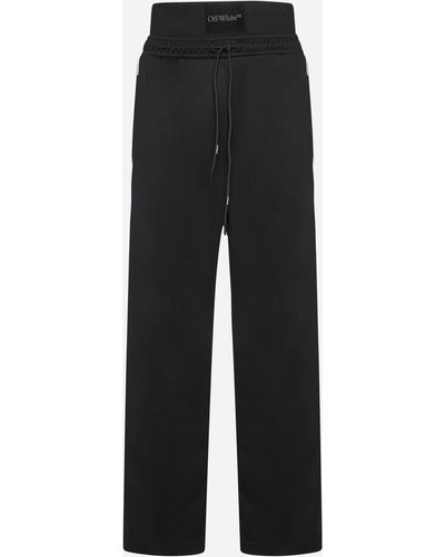 Off-White c/o Virgil Abloh Condenced Track Trousers - Black
