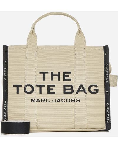 Marc Jacobs The Medium Tote Fabric Bag - Natural