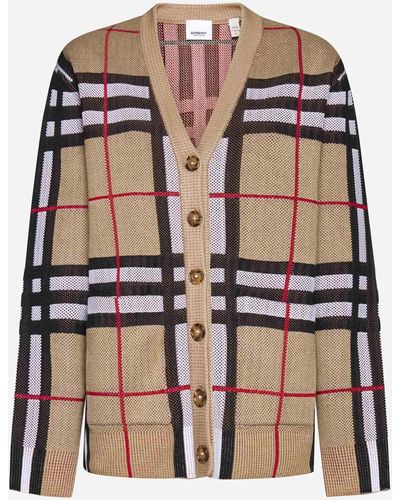 Burberry Sweaters - Natural