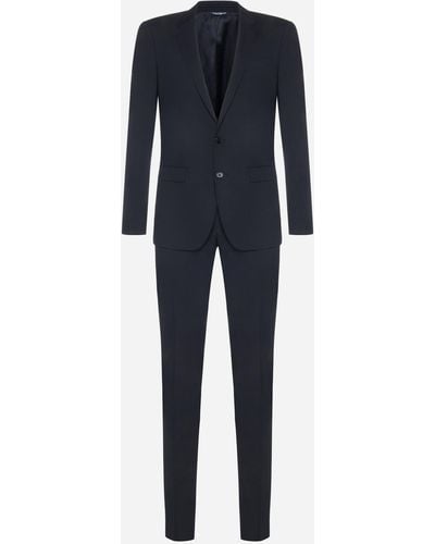 Dolce & Gabbana Stretch Wool 2-pieces Suit - Multicolour