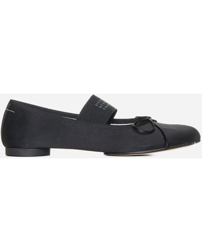 MM6 by Maison Martin Margiela Women Ballet Shoe - Black