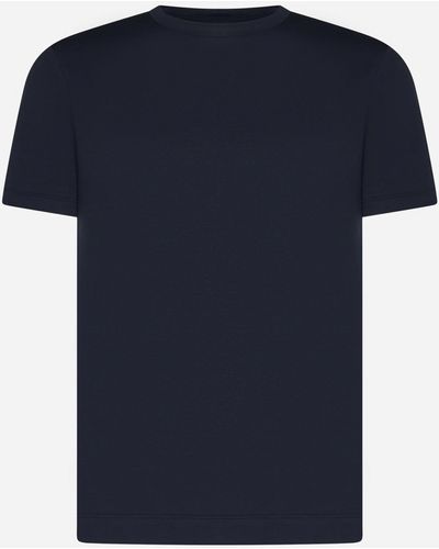 Malo Cotton T-shirt - Blue
