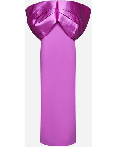 Solace London Filippa Maxi Dress - Purple