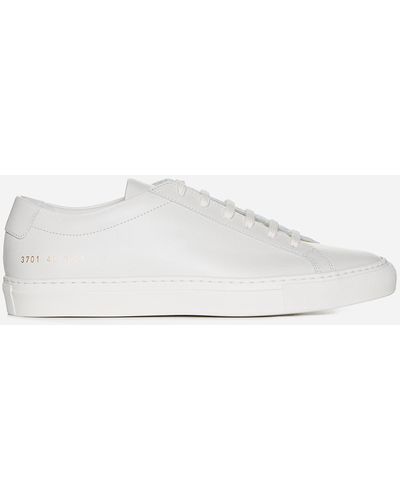 Common Projects Original Achilles Low Leather Sneakers - White
