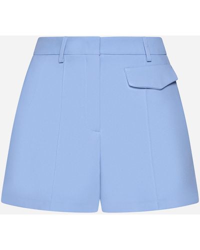 Blanca Vita Sofora Ironed Crease Shorts - Blue