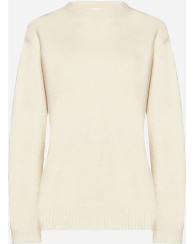 Jil Sander Wool Sweater - Natural