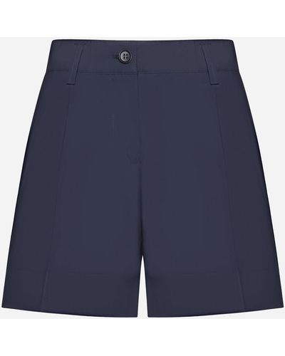 P.A.R.O.S.H. Canyox Cotton Shorts - Blue