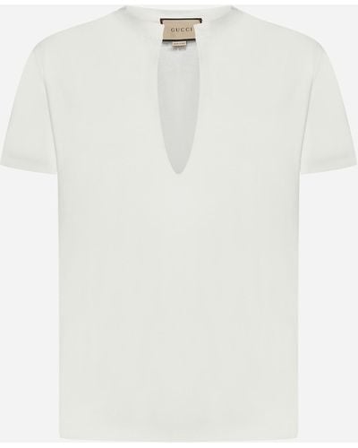 Gucci Cotton T-shirt - White