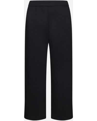 Max Mara Damiana Cotton Blend Pants - Blue