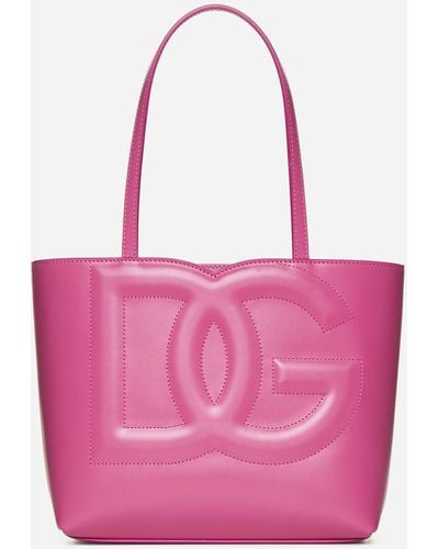Dolce & Gabbana Shopping Bags - Pink