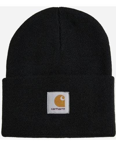 Carhartt Logo-label Knit Beanie - Black