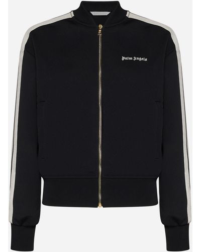 Palm Angels Jersey Bomber Track Suit - Black