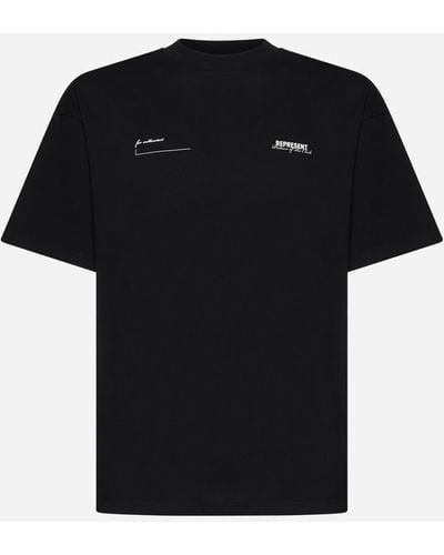 Represent T-Shirts And Polos - Black