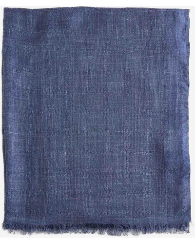 Brunello Cucinelli Scarfs - Blue