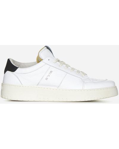 SAINT SNEAKERS Golf Leather Trainers - White