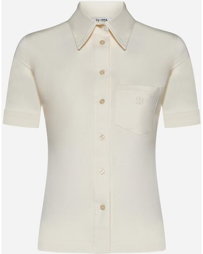 Filippa K Stretch Cotton Shirt - White