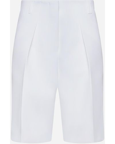 Jacquemus Ovalo Bermuda Shorts - White