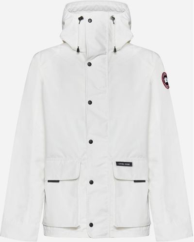 Canada Goose Lockeport Cotton-blend Jacket - White