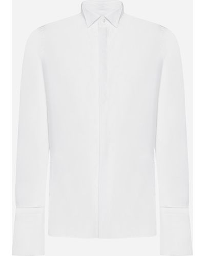 Tagliatore Cotton Shirt - White