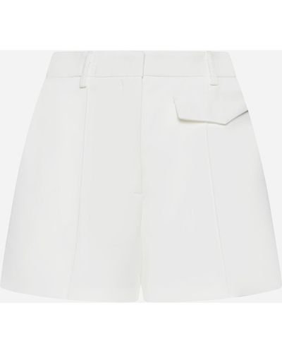 Blanca Vita Sofora Ironed Crease Shorts - White