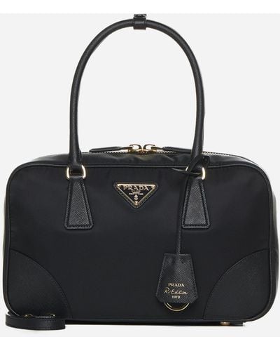 Prada Re-edition 1978 Re-nylon Medium Bag - Black
