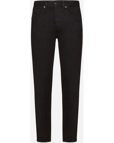 Black fendi jeans cheap
