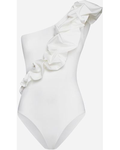 Maygel Coronel Elena One-piece Swimsuit - White