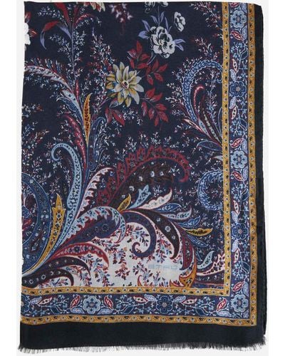 Etro Scarfs - Blue