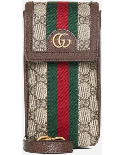 Gucci Ophidia GG Supreme And Leather Mini Bag - Multicolour