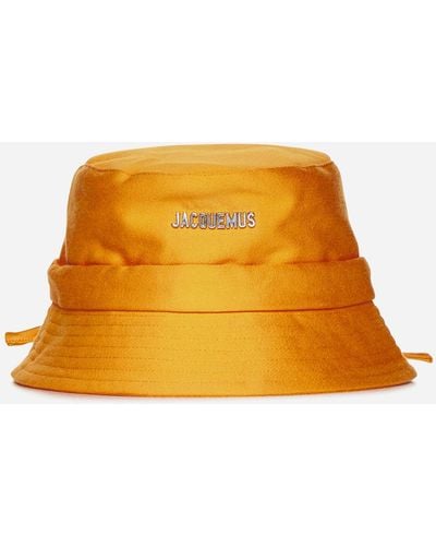 Jacquemus Le Bob Gadjo Cotton Hat - Orange