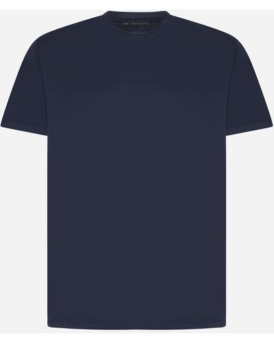 Low Brand Stretch Cupro T-shirt - Blue