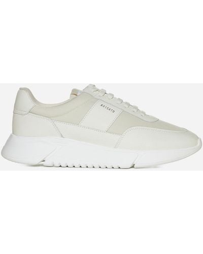 Axel Arigato Genesis Vintage Runner Leather Sneakers - White