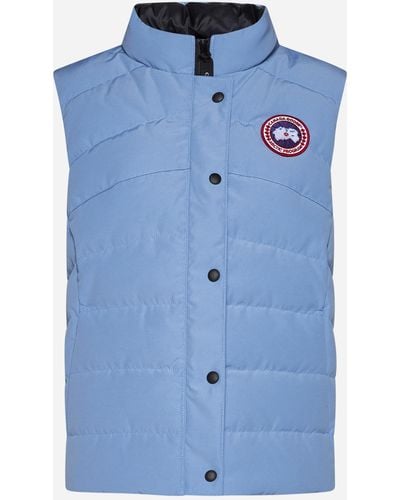 Canada Goose Freestyle Quilted Nylon Down Vest - Blue