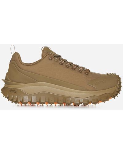 MONCLER X ROC NATION Trailgrip Trainers - Natural