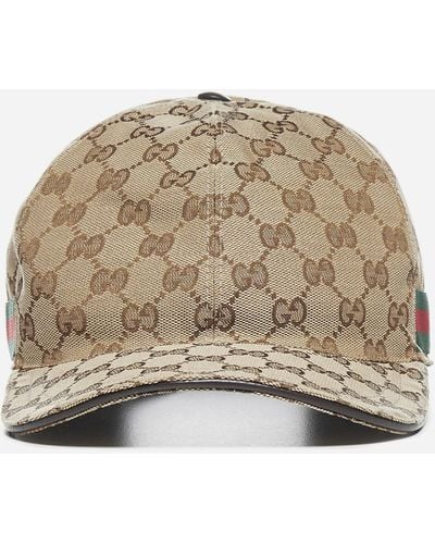 Gucci GG And Web Motif Baseball Cap - Multicolour