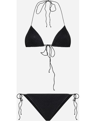 Oséree Lumiere Triangle Bikini - White