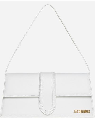 Jacquemus Le Bambino Long Leather Bag - White