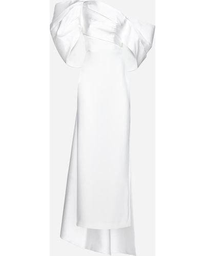 Solace London Raye Maxi Dress - White