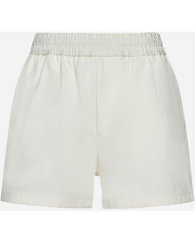 Bottega Veneta Cotton Shorts - White