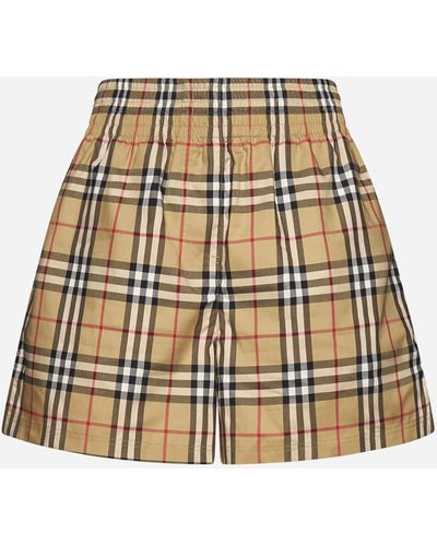 Burberry shorts sales womens cheaper