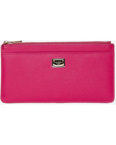 Dolce & Gabbana Wallets - Pink
