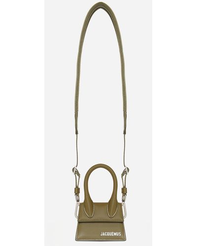 Jacquemus Le Chiquito Homme Leather Bag - Green