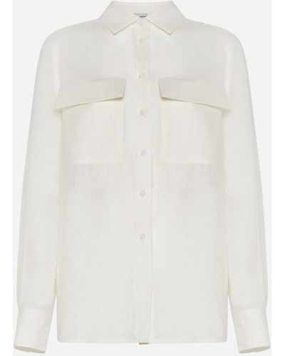 Lardini Linen Shirt - White