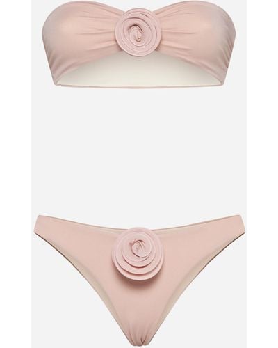 LaRevêche Vesna 3d Roses Bikini - Pink