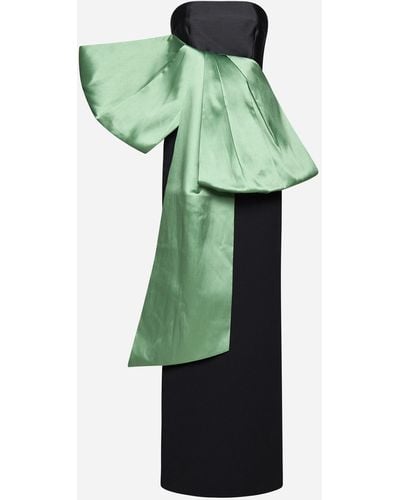 Solace London Maeve Maxi Dress - Green