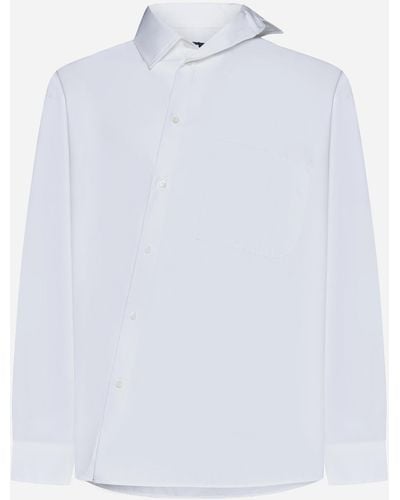 Jacquemus Cuadro Cotton Shirt - White