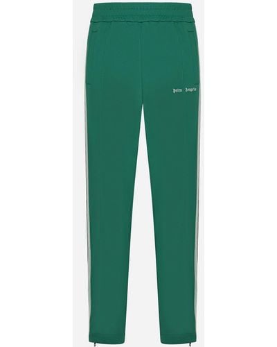 Palm Angels Track Jersey Pants - Green
